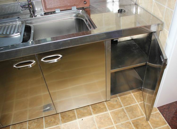 不锈钢家庭厨柜